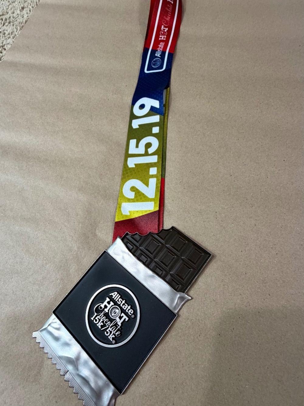 Runner's medal